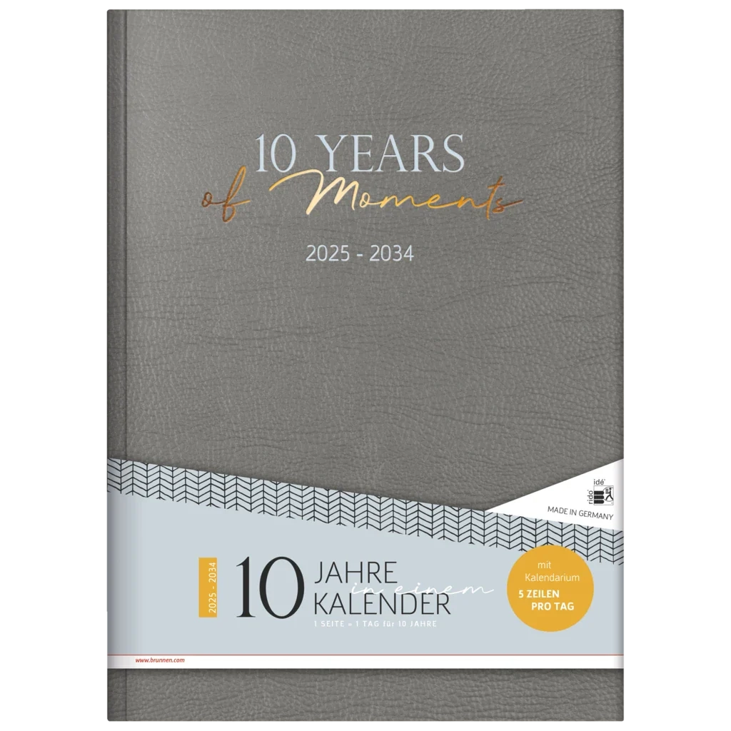 10 Jahres Kalender Premium 2025 2034 10 Years Of Moments A4 Kunstleder 10 Jahres Kalender Premium 2025 2034 10 Years Of Moments A4 Kunstleder