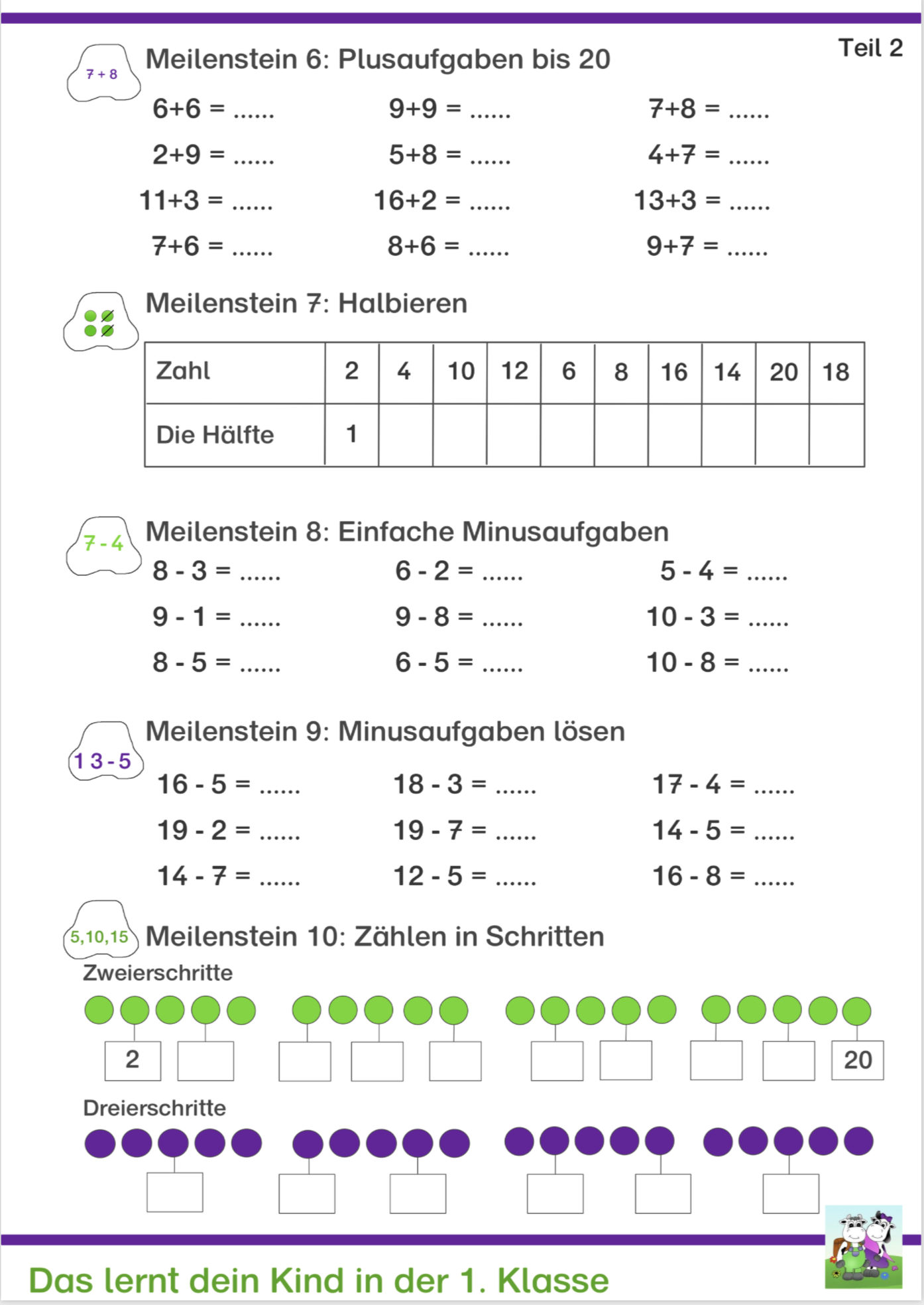 10 Mathe 1 Klasse Ideen Mathe Rechnen Lernen Mathe F r Vorschulkinder