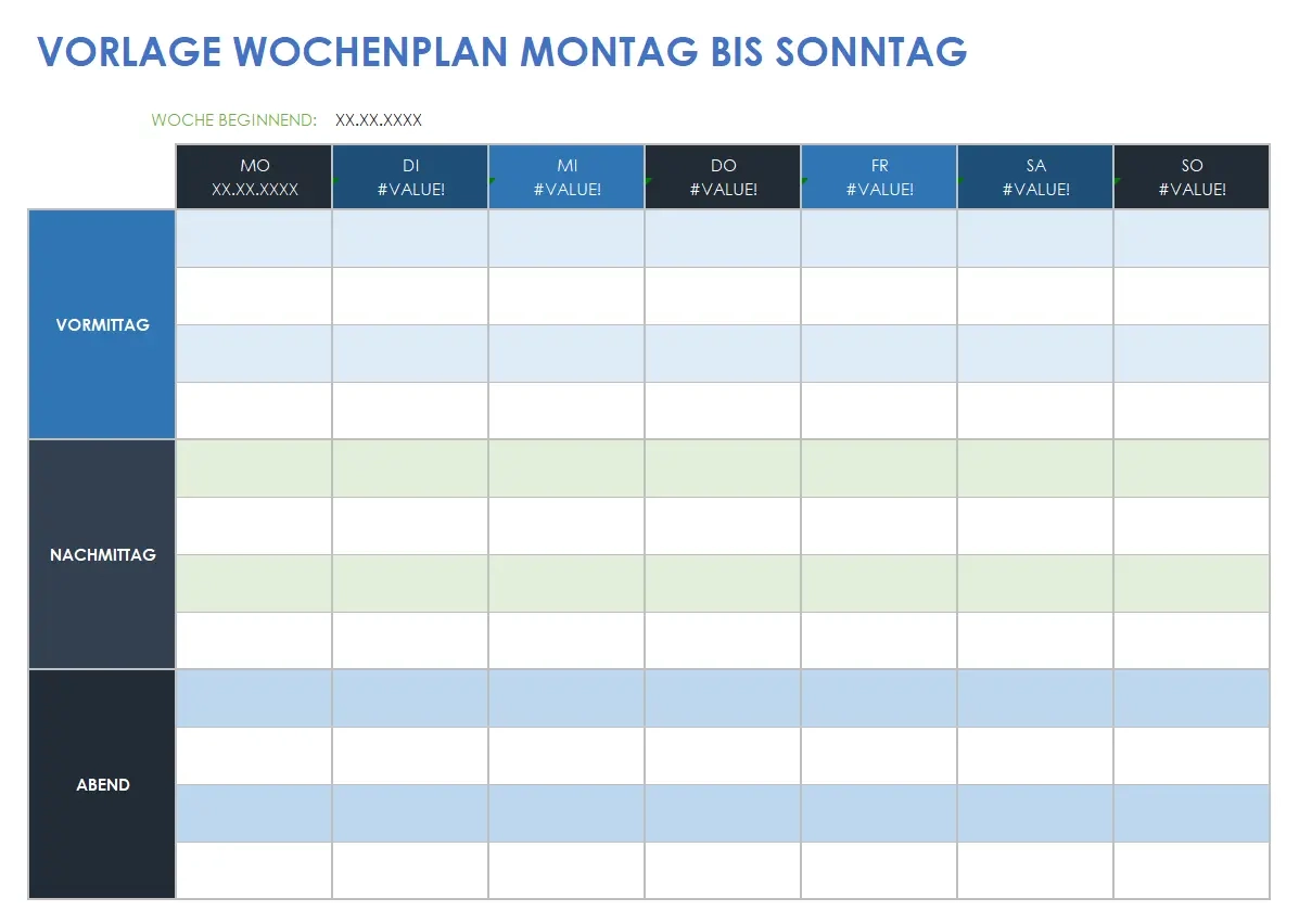 Kalender Für Eine Woche Ausdrucken Kalender Für Eine Woche Ausdrucken