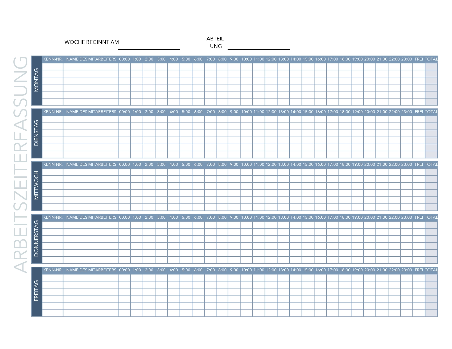 18 Professionelle Vorlagen Muster Tabellen Excel HubSpot
