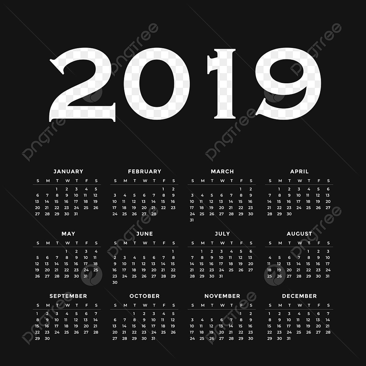 Kalender Th 2019