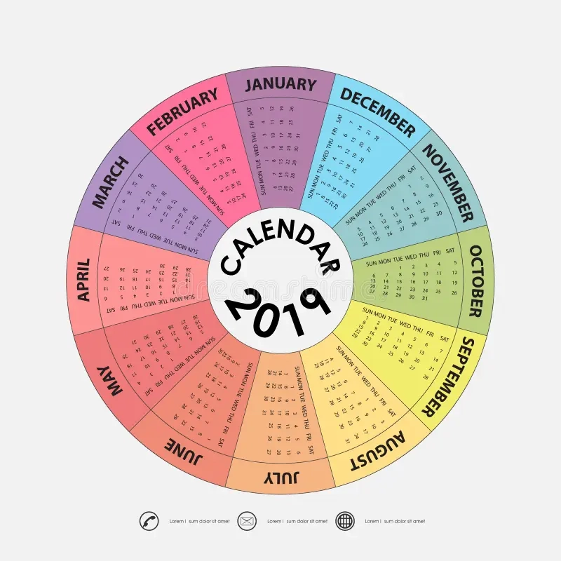 2019 Calendar Template Stock Illustrations 31 903 2019 Calendar Template Stock Illustrations Vectors Clipart Dreamstime