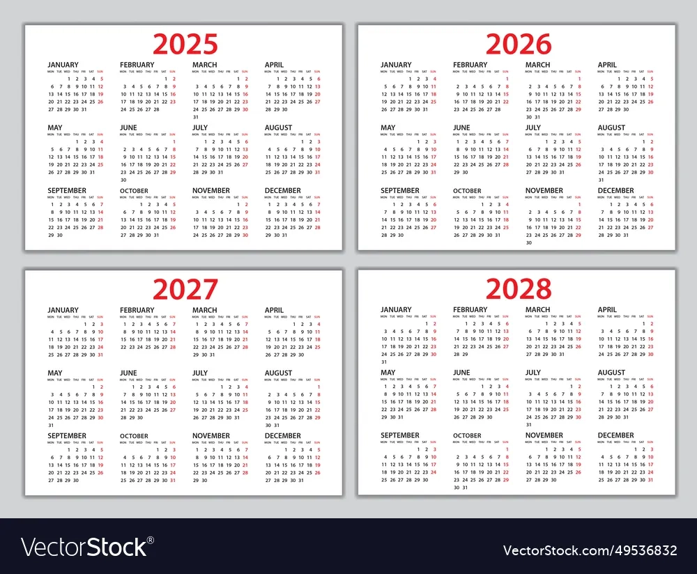 Kalender 2025 2-Seitig