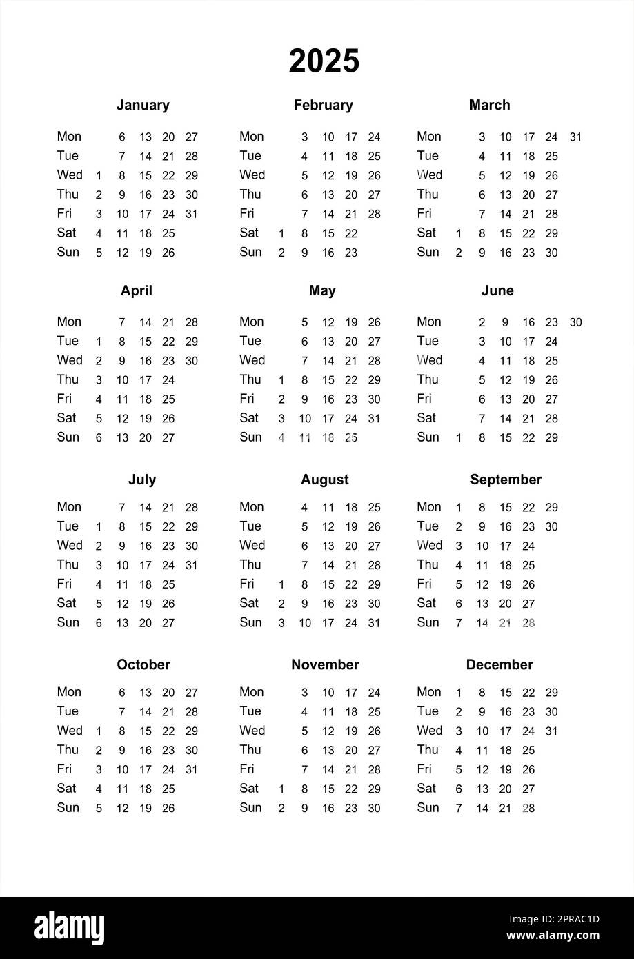 Kalender 2025 Almanach
