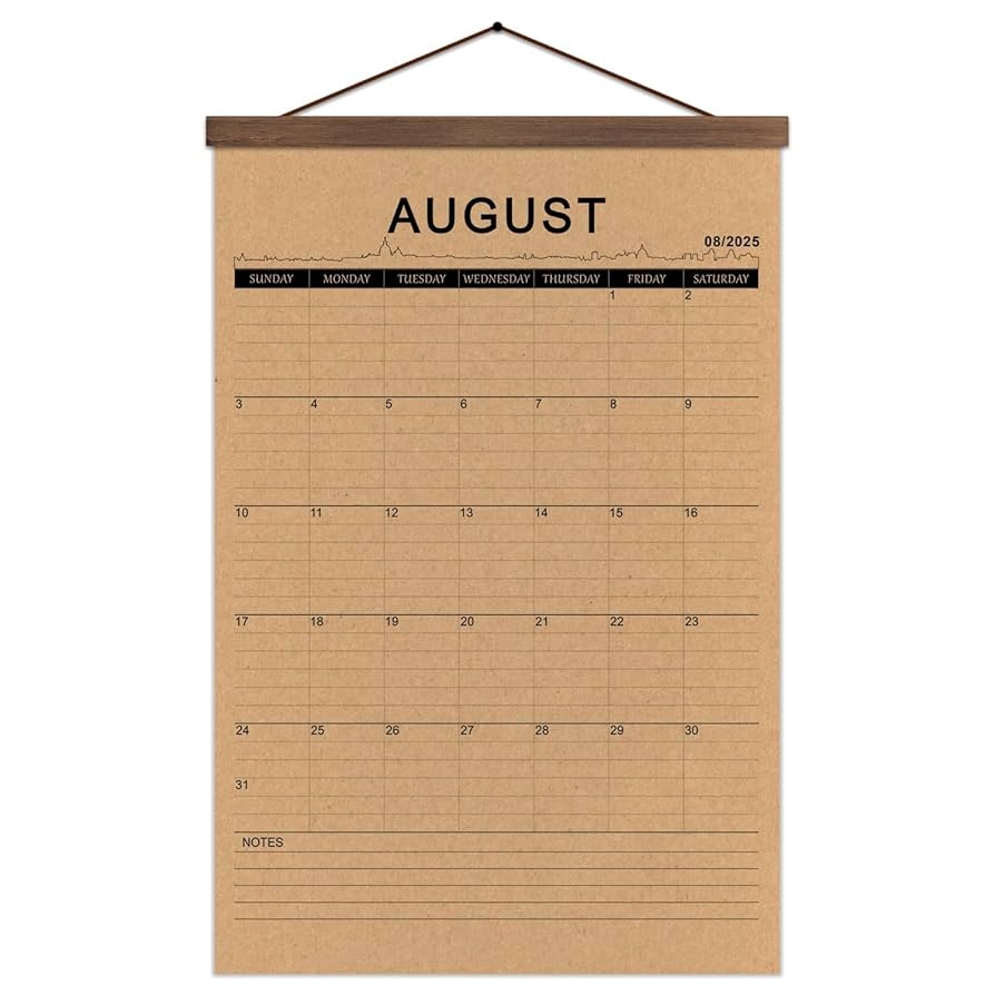 2025 Rustikaler Retro Kalender Planer Wandschreibtisch Kraftpapier Monatskalender Mai 2025 Bis Oktober 2026 Mit Vintage Holzrahmen 41 5 X 30 5 Cm Amazon de B robedarf Schreibwaren
