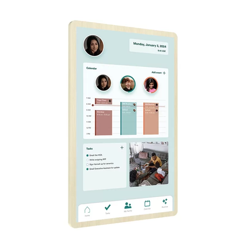 24 Zoll 32 Zoll Digitaler Wandkalender Kalender Checkliste Anzeige Smart Touchscreen Kalender Elektronischer Kalender