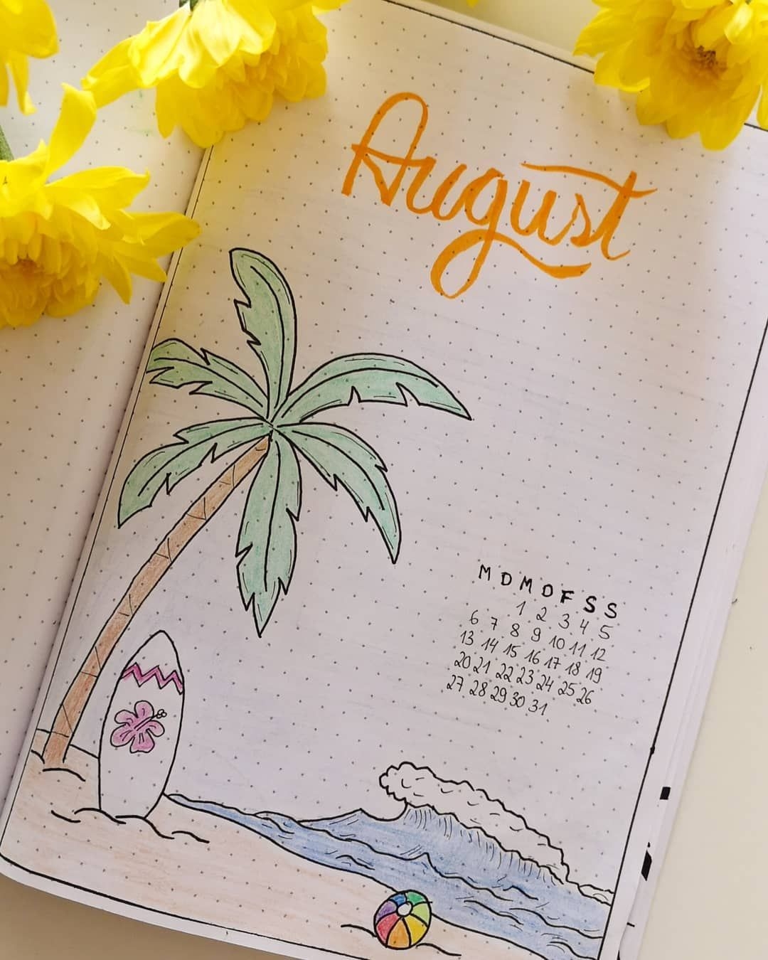 Juni Kalender Selber Malen