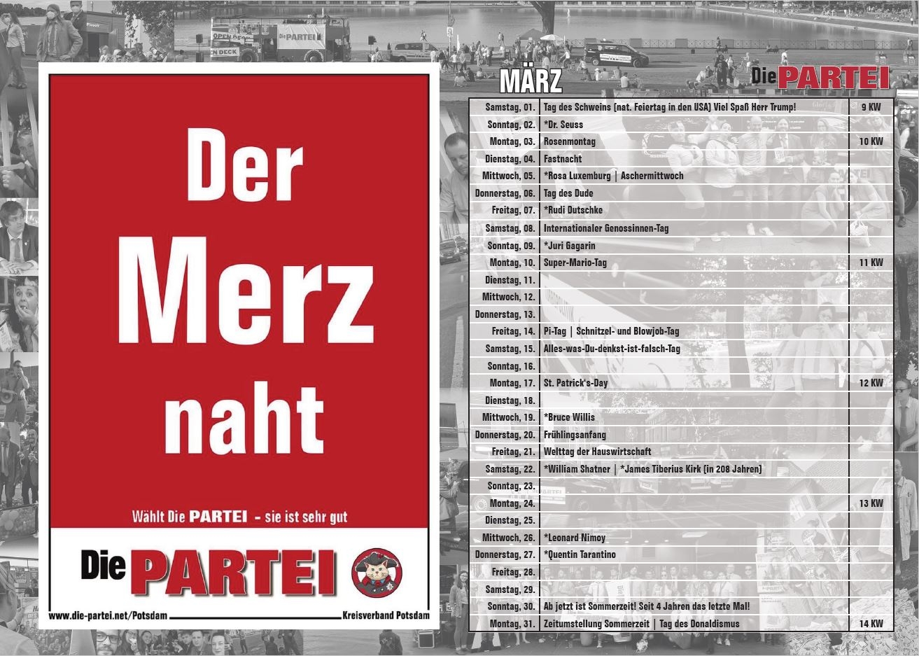 3x Der KALENDER 2025 SW10299