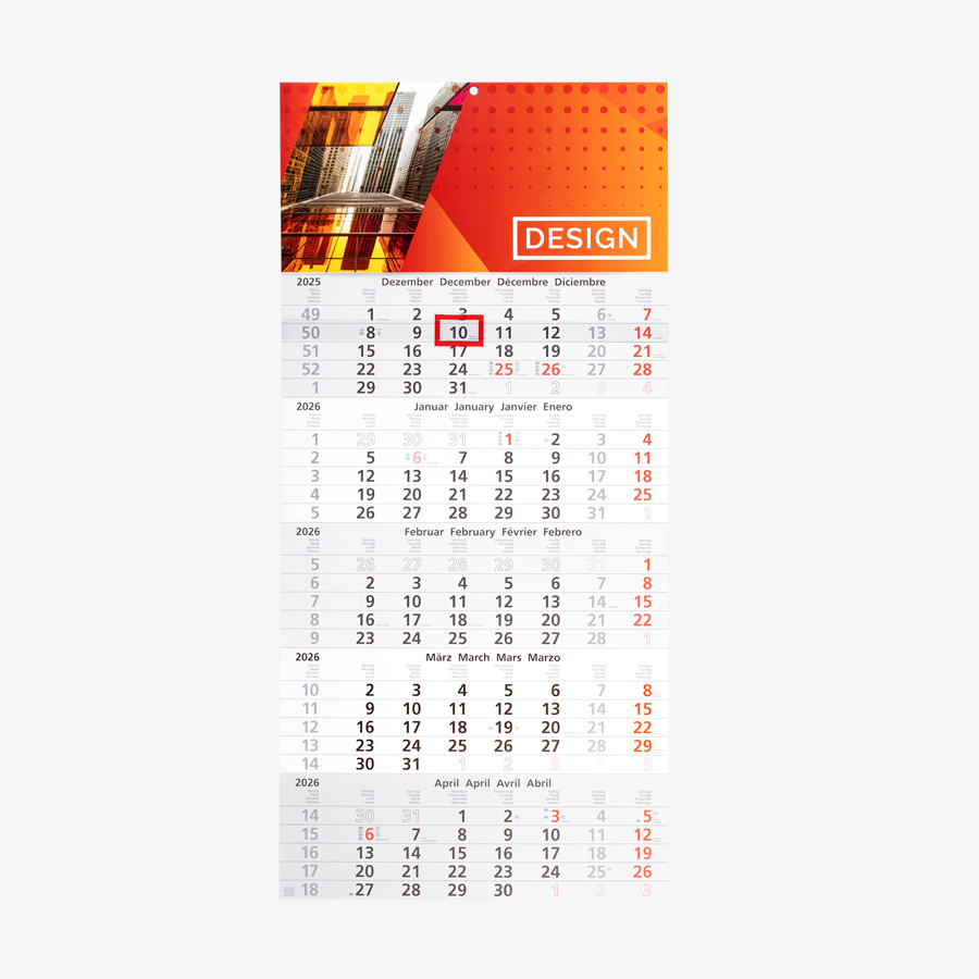 5 Monatskalender G nstig Drucken WIRmachenDRUCK