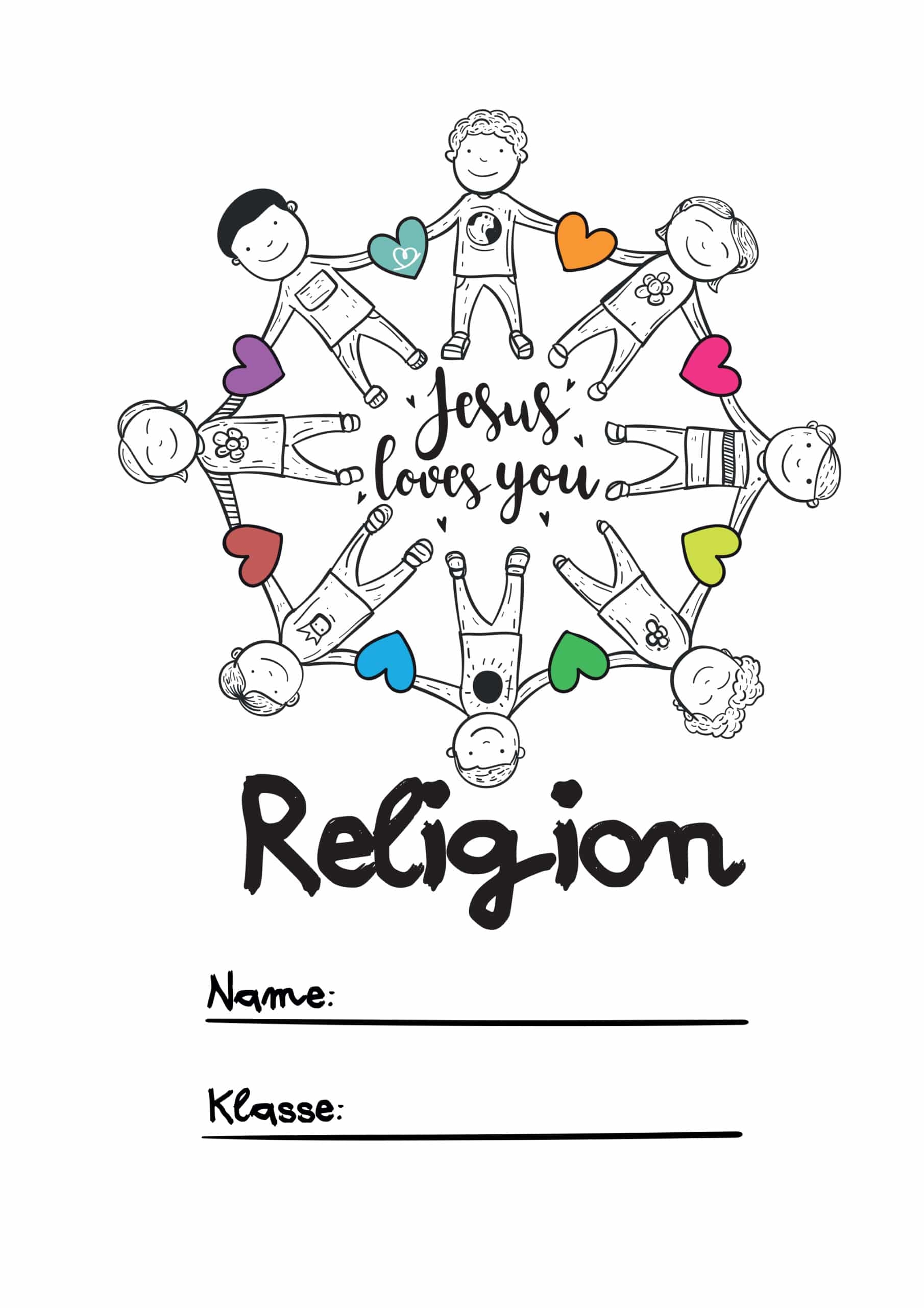 6 Deckbl tter F r Religion Zum Ausdrucken Wunderbunt de