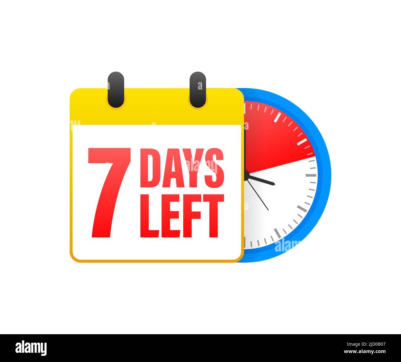 7 Days Calendar Cut Out Stock Images Pictures Alamy