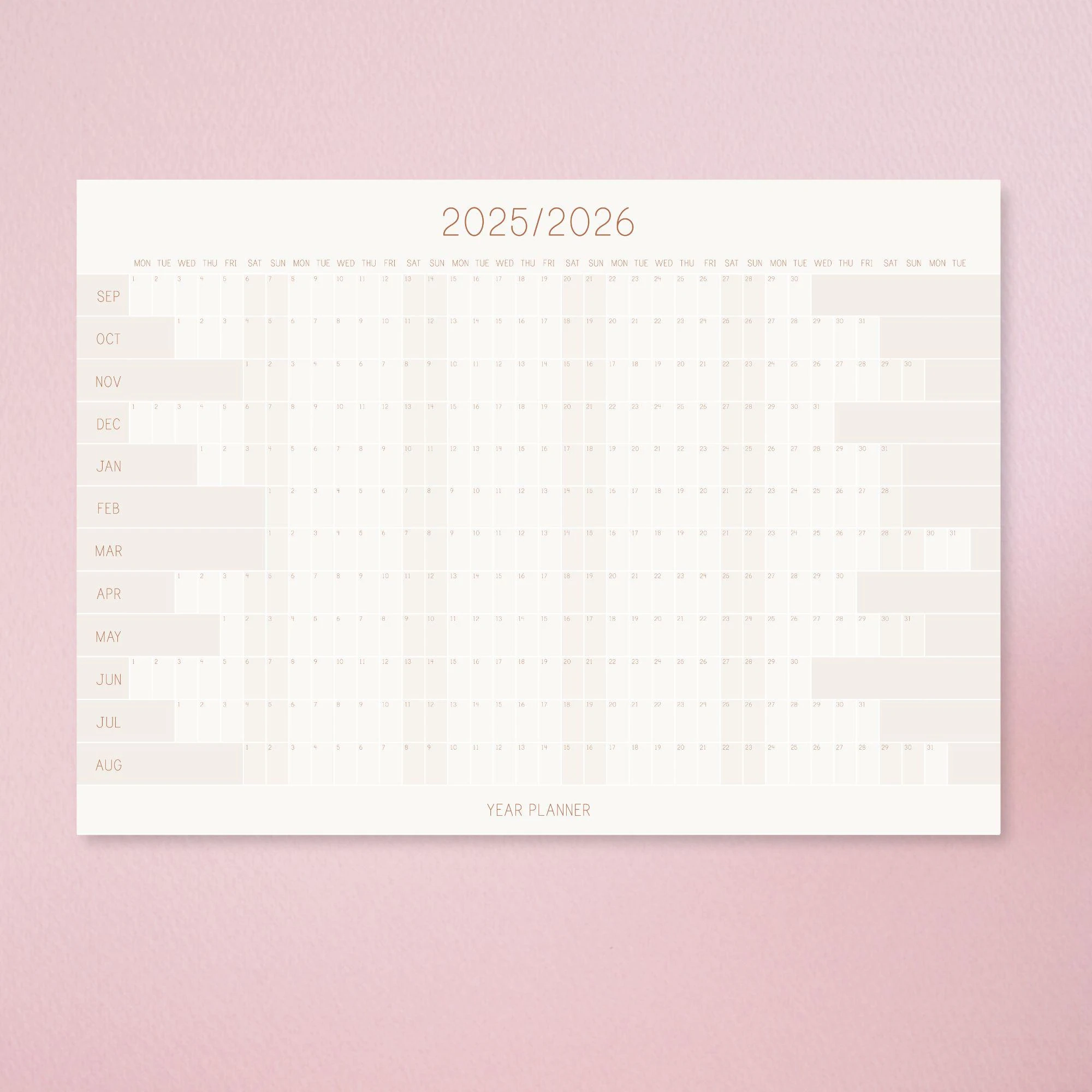 A0 Kalender Etsy de