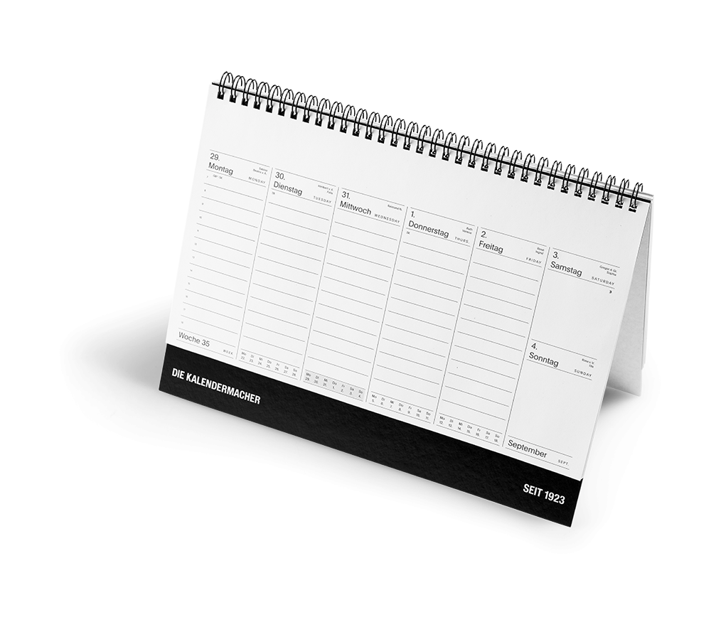 A4 Tischkalender 2026 Designed By Studio Riebenbauer Webshop Von Die Kalendermacher