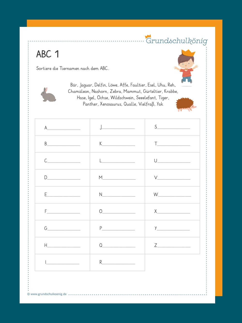 ABC Alphabet Lernen