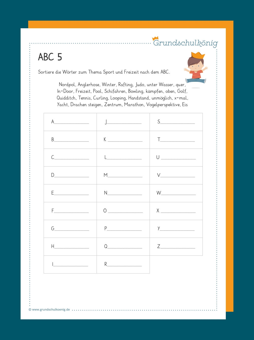 ABC Alphabet Lernen