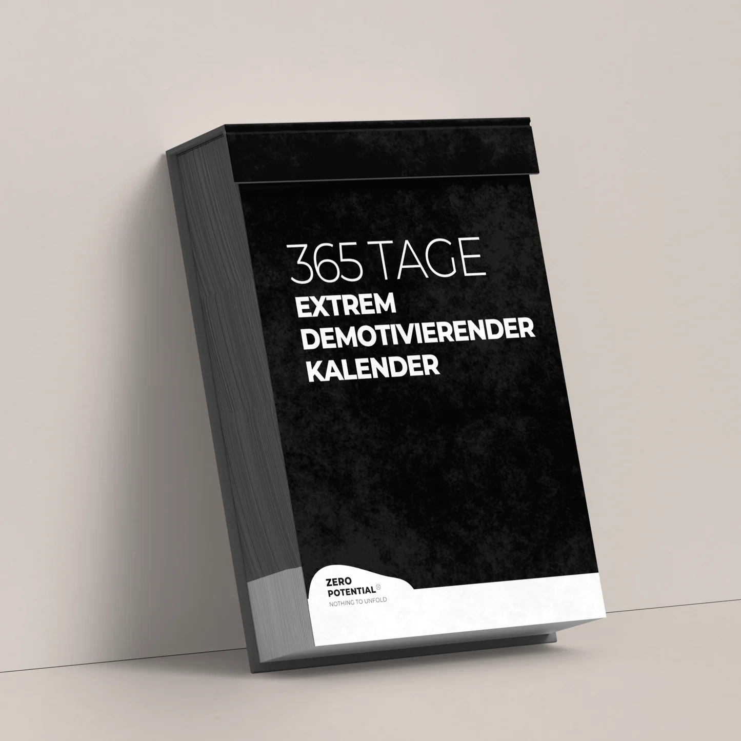 Abrei kalender 365 Tage Mit Spr chen Ganz Ohne Motivation ZERO POTENTIAL