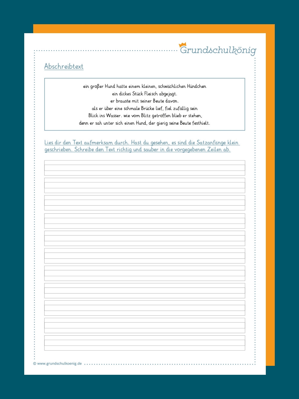 Abschreibtexte