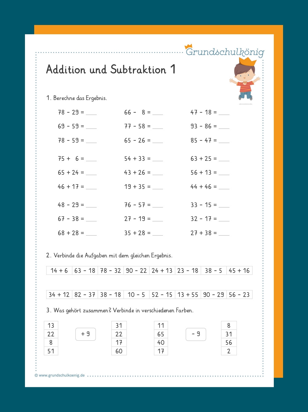 Addition Und Subtraktion