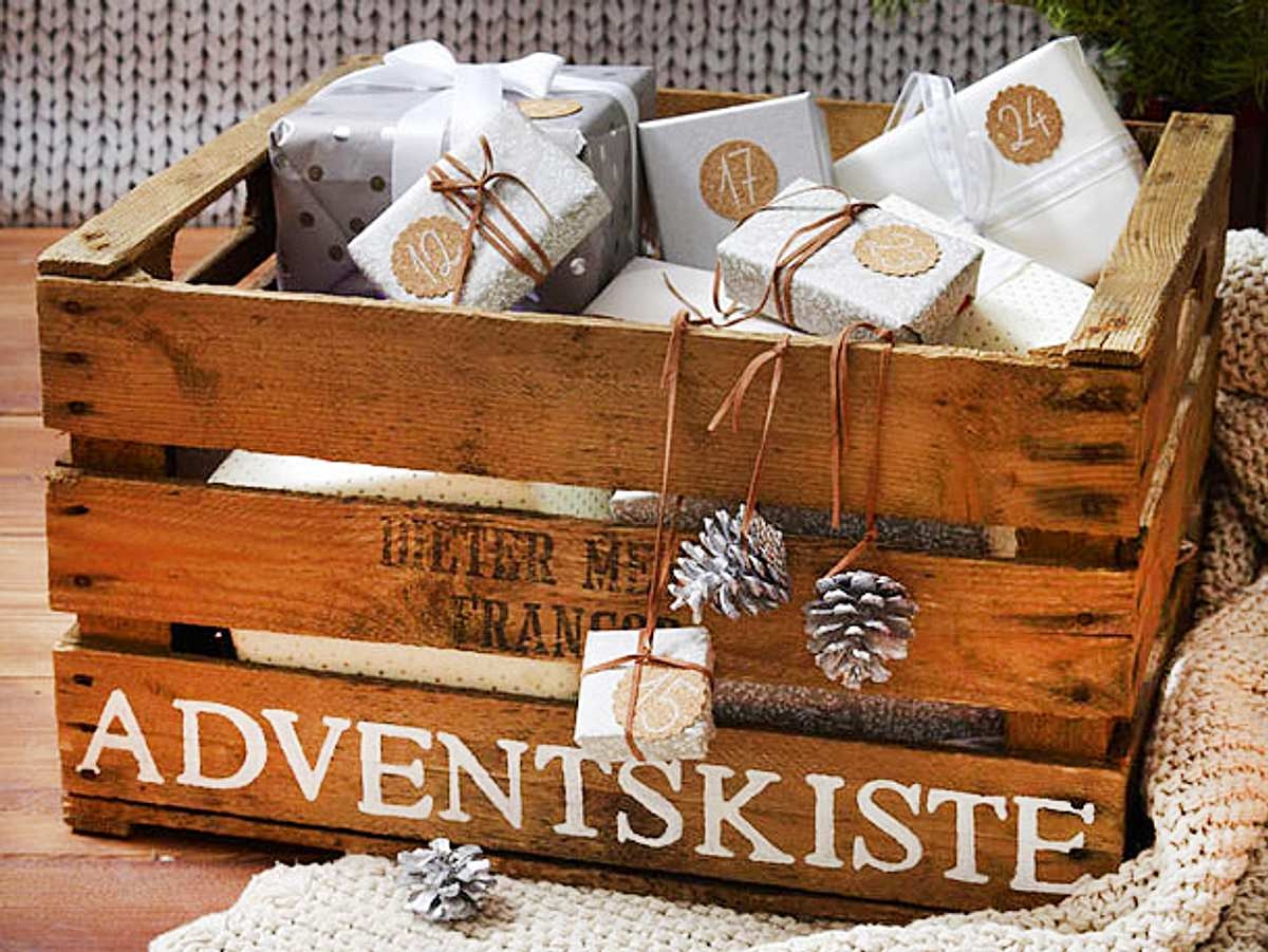 Adventskalender Basteln Sch ne Ideen Zum Selbermachen LECKER