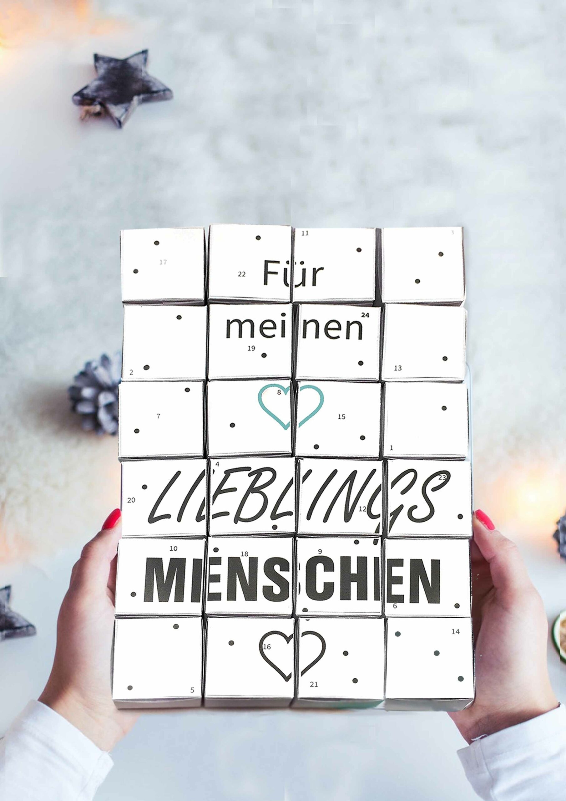 Adventskalender Basteln Zum Bef llen