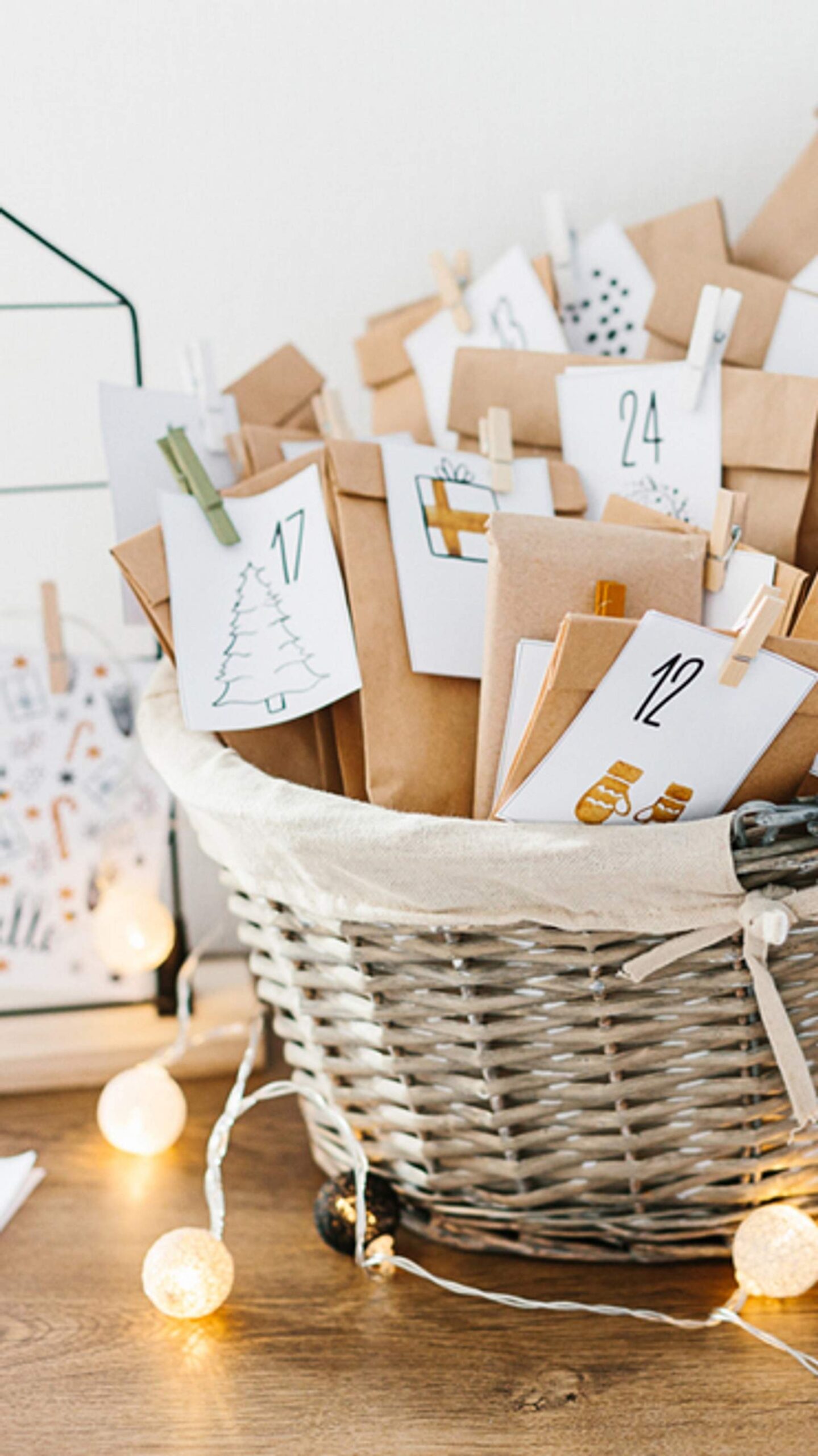 Elegante Adventskalender Selber Basteln Elegante Adventskalender Selber Basteln