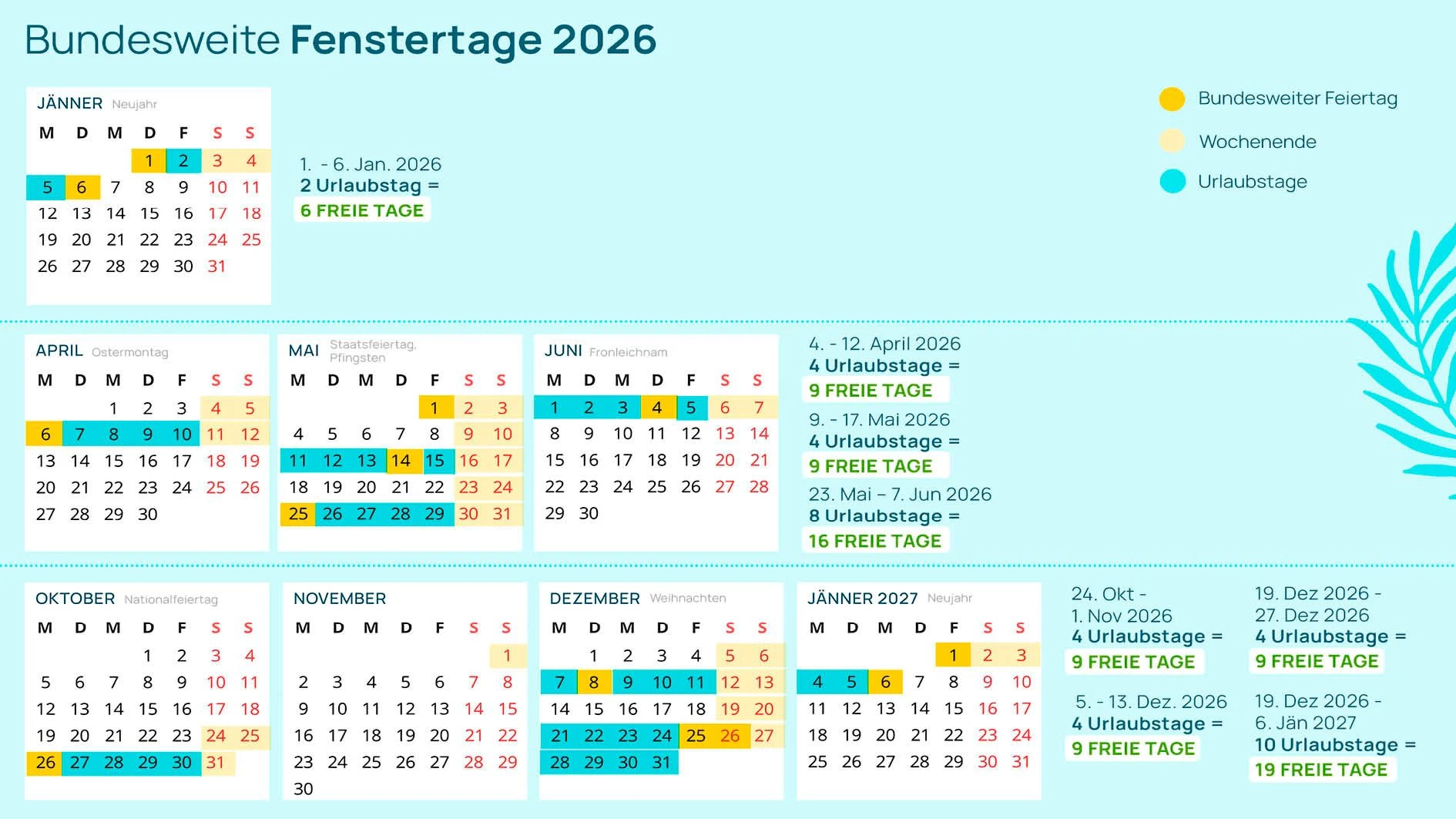 Kalender 20265Österreich MIT Feiertagen Kalender 20265Österreich MIT Feiertagen