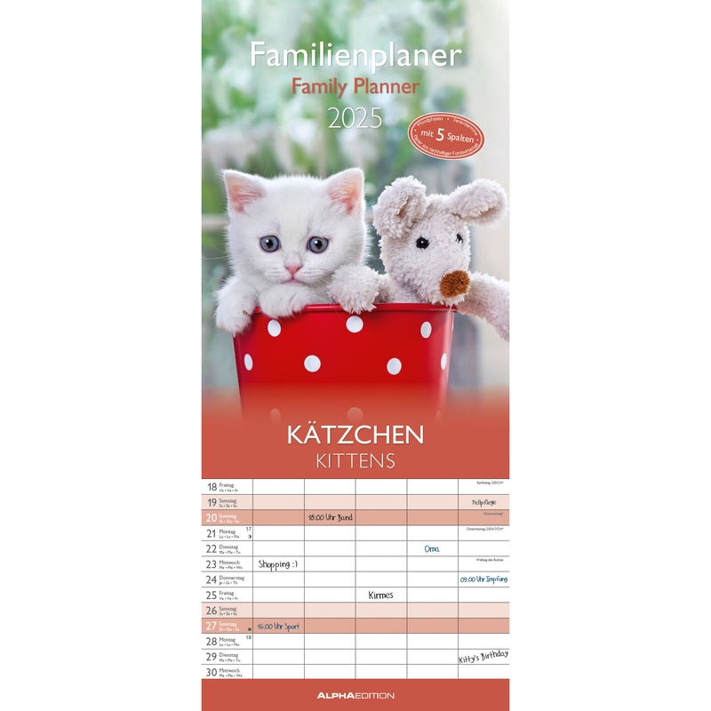 Office World Familienkalender