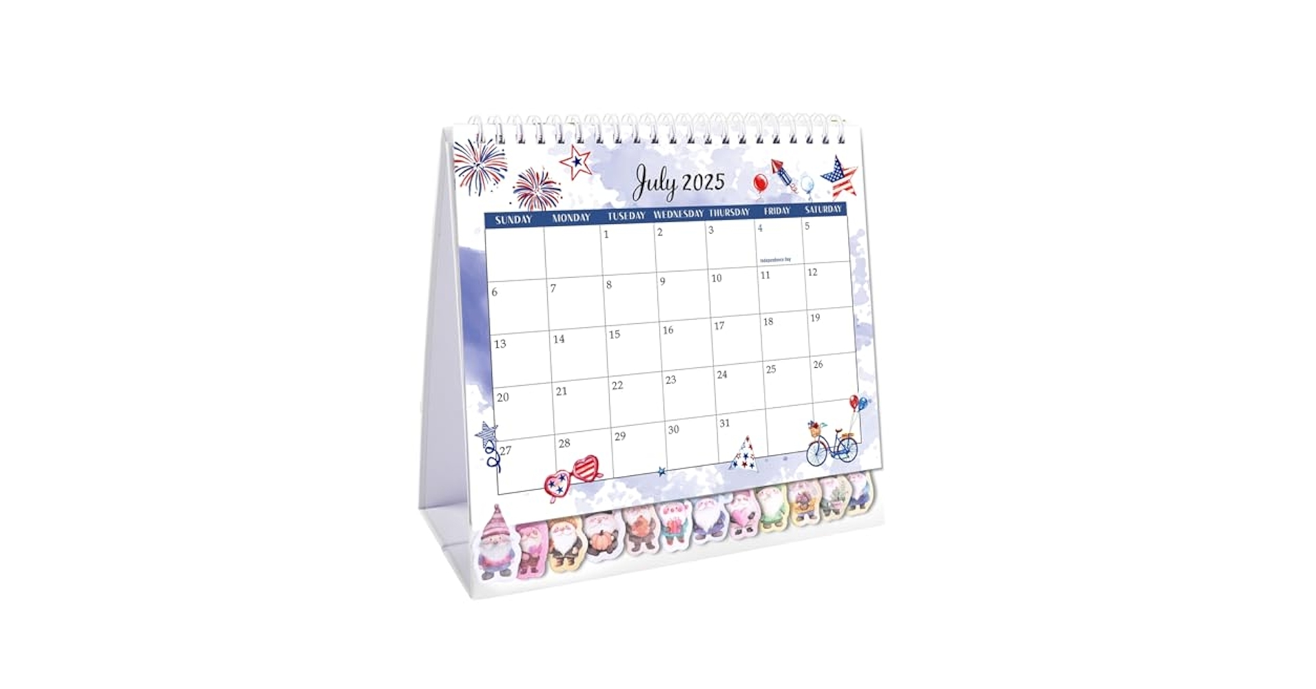 Amazon GuassLee Desk Caledar 2025 12 Months Standing Flip Desktop Calendar Covers Jul 2025 To Jun 2026 Small 7 5 X 6 Desktop Monthly Planner With To Do List Notes And Label For Home