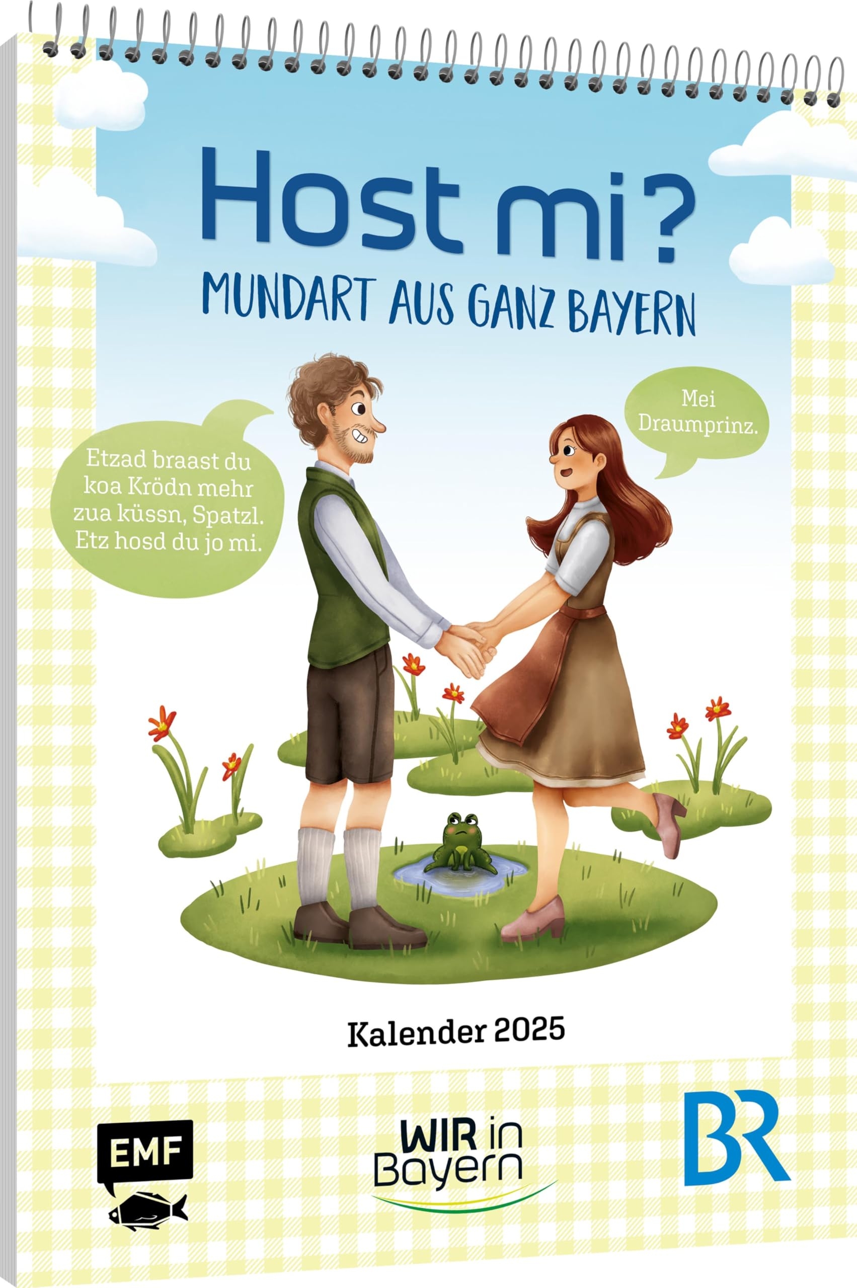 Amazon Host Mi Kalender 2025 Aus Der Bekannten BR Sendung Wir In Bayern Office Products