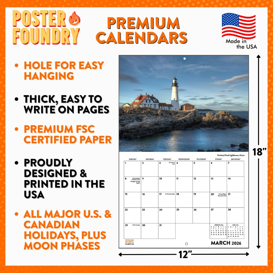 Amazon Military Calendar 2026 Navy Marine Army Vehicles Monthly Wall Calender 12 Month American Made In The USA Office Products