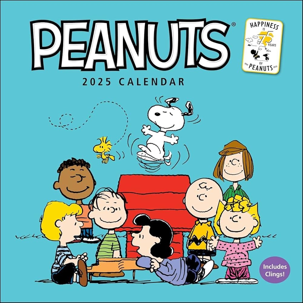 Amazon Peanuts 2025 Wall Calendar 9781524887063 Peanuts Worldwide LLC Schulz Charles M Books