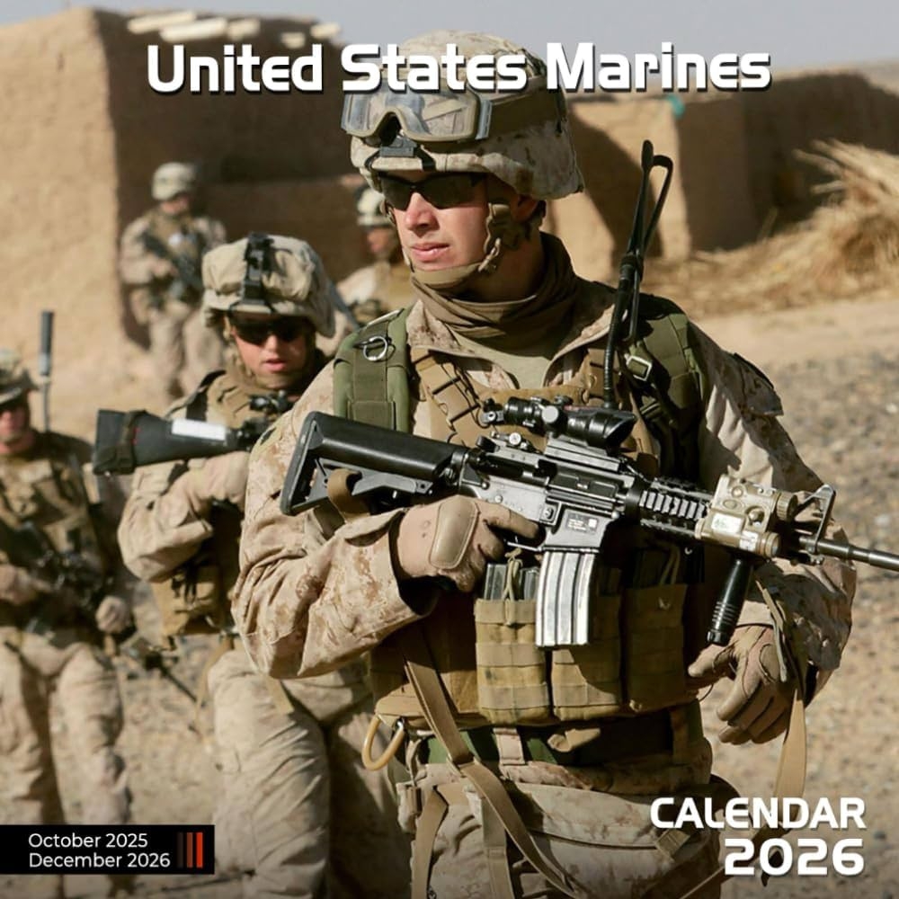 Amazon United States Marines Calendar 2026 WEATHERLY ANDREA Books
