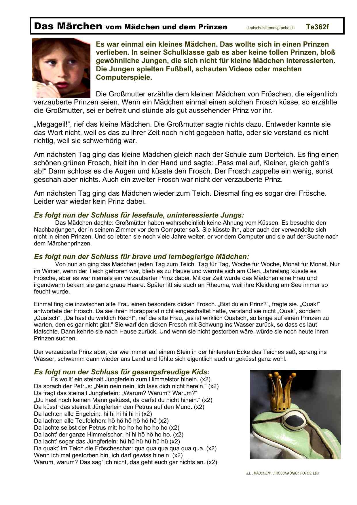 Arbeitsbl tter DaF Deutsch Als Fremdsprache 