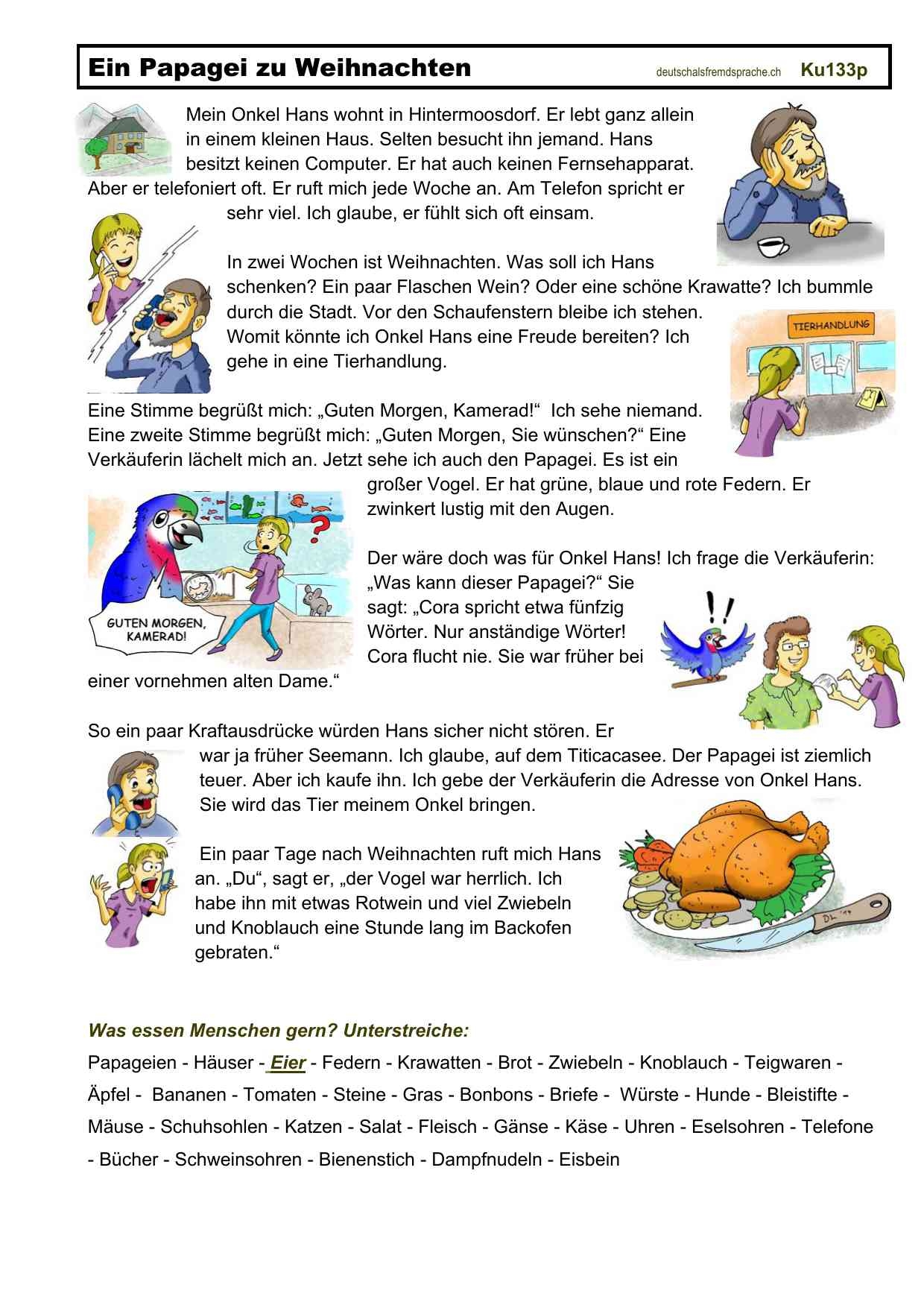 Deutsch Für Fremdsprachige Arbeitsblätter B2
