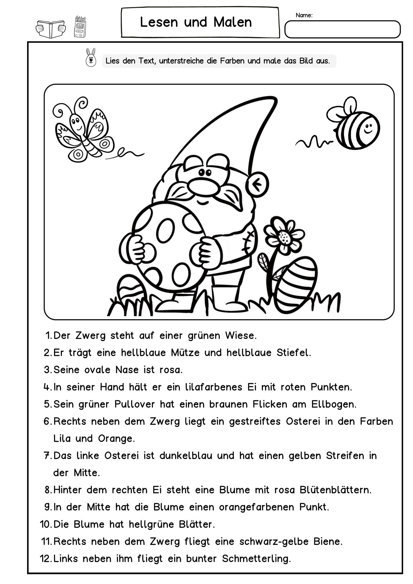 Arbeitsblätter Für Kids