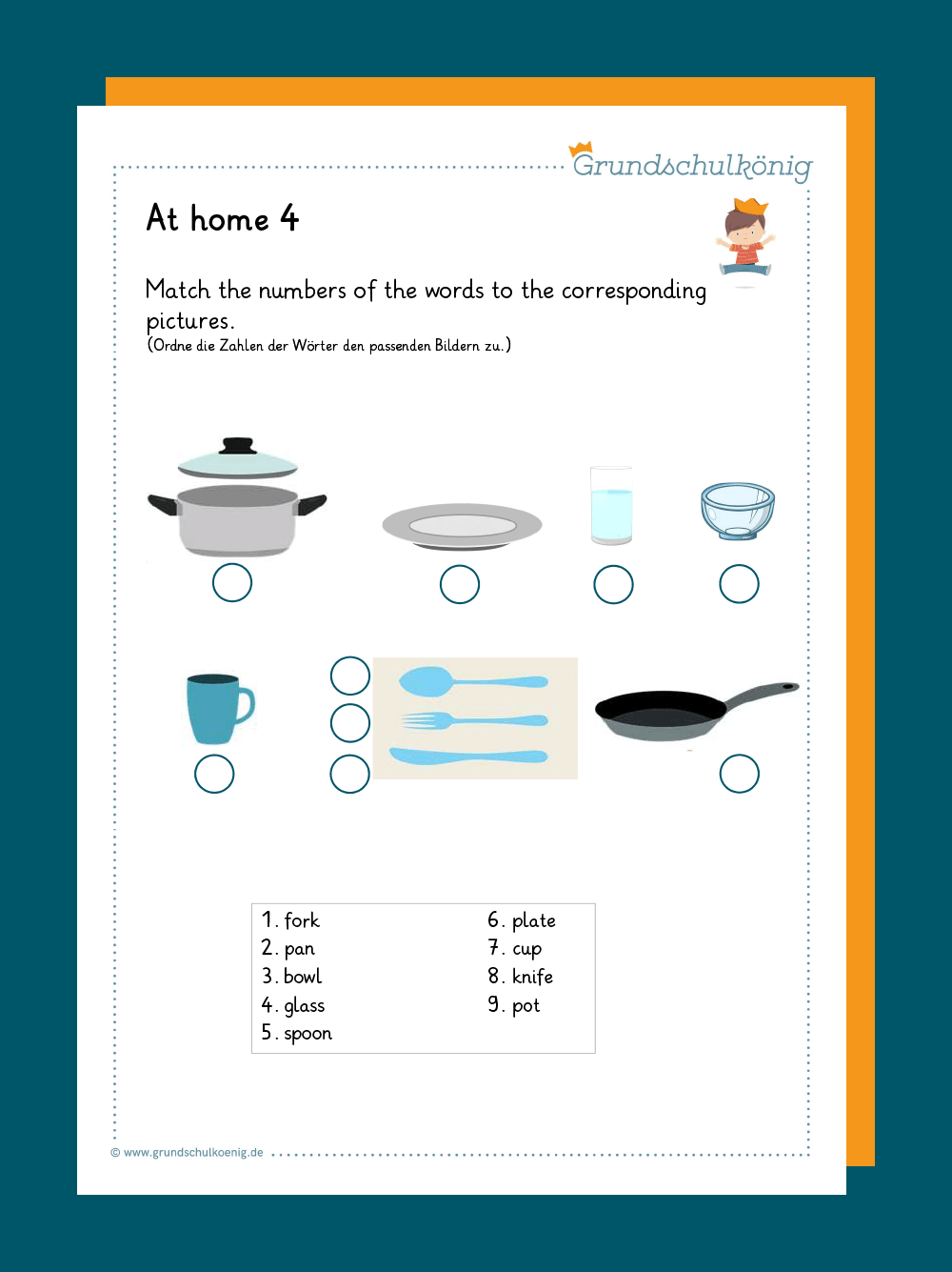 At Home Englisch 4. Klasse Arbeitsblätter