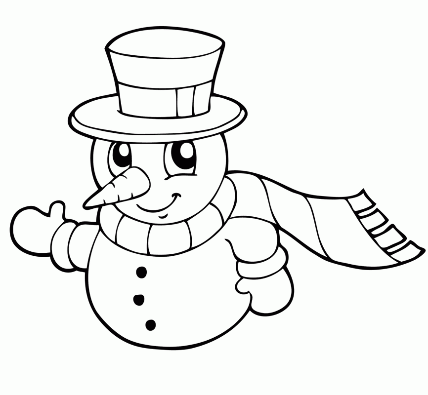 Ausmalbild 20 Coole Schneem nner Zum Ausmalen Schneemann Mit M hrennase Ausmalen Kostenlos Ausdrucken