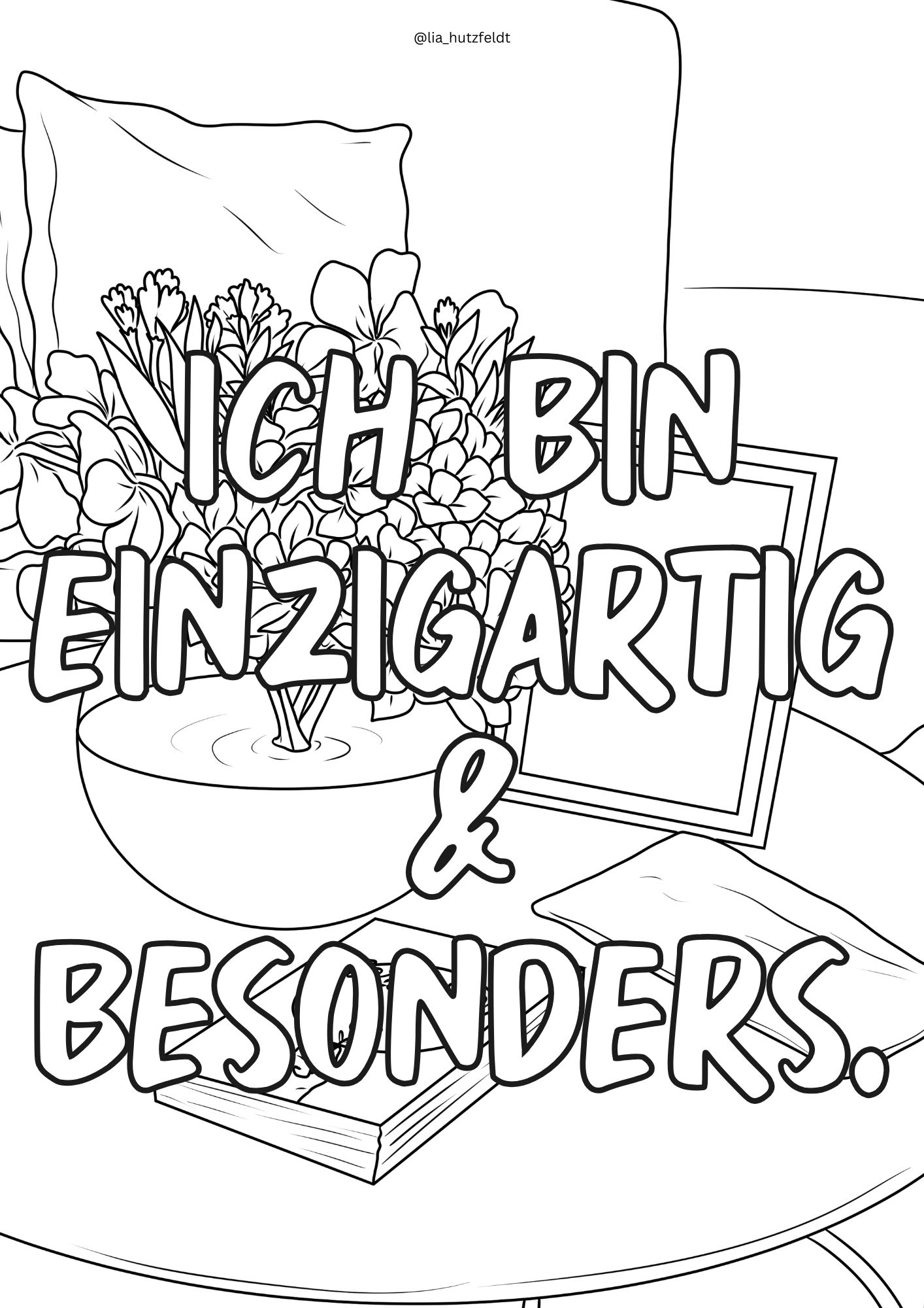 Ausmalbilder Affirmationen F r Achtsamkeit Entspannung Lia Hutzfeldt Ausmalbilder Affirmationen F r Achtsamkeit Entspannung Lia Hutzfeldt