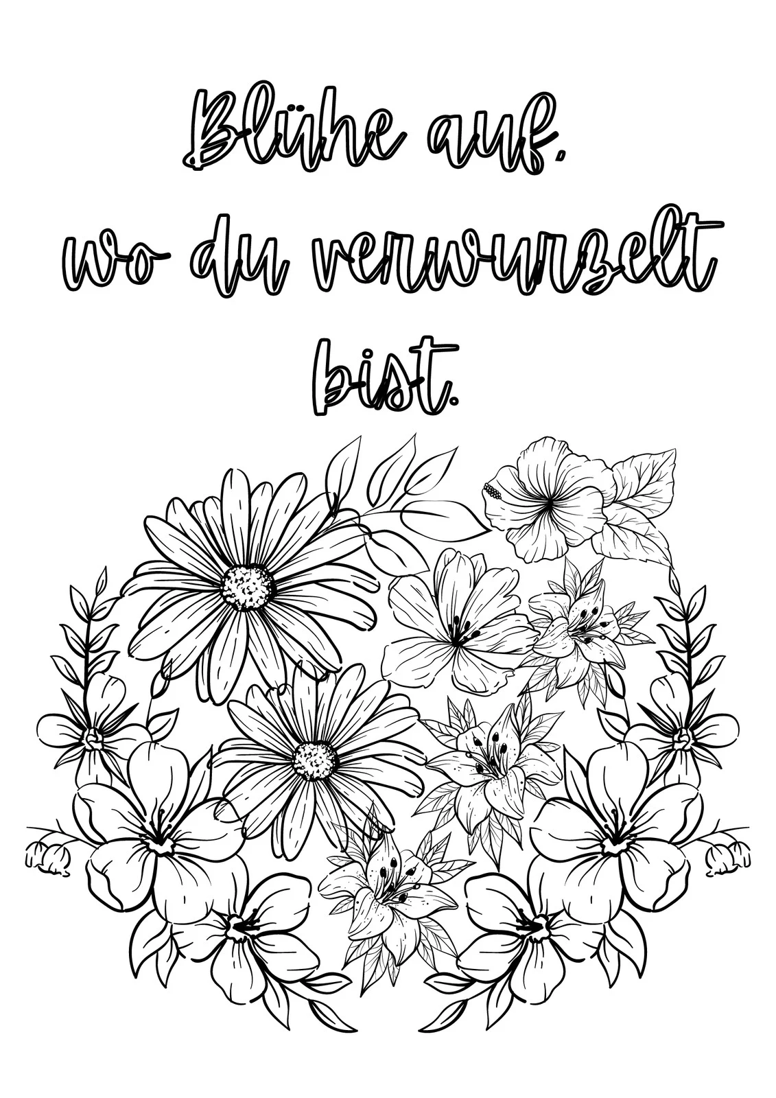 Ausmalbilder F r Kinder Erwachsene Zum Ausdrucken Canva