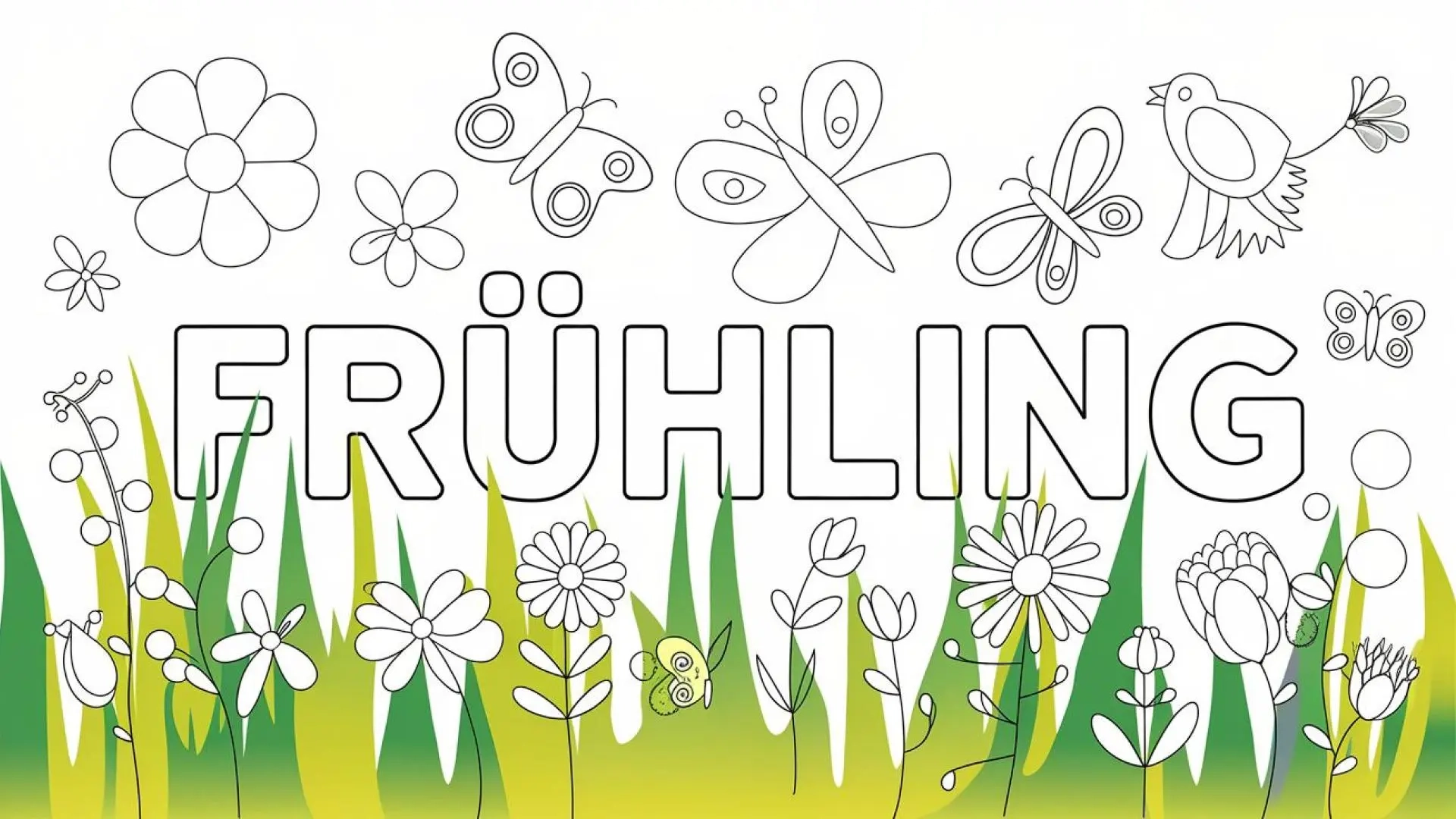 Malvorlagen Fruehling Kostenlos Zum Ausdrucken