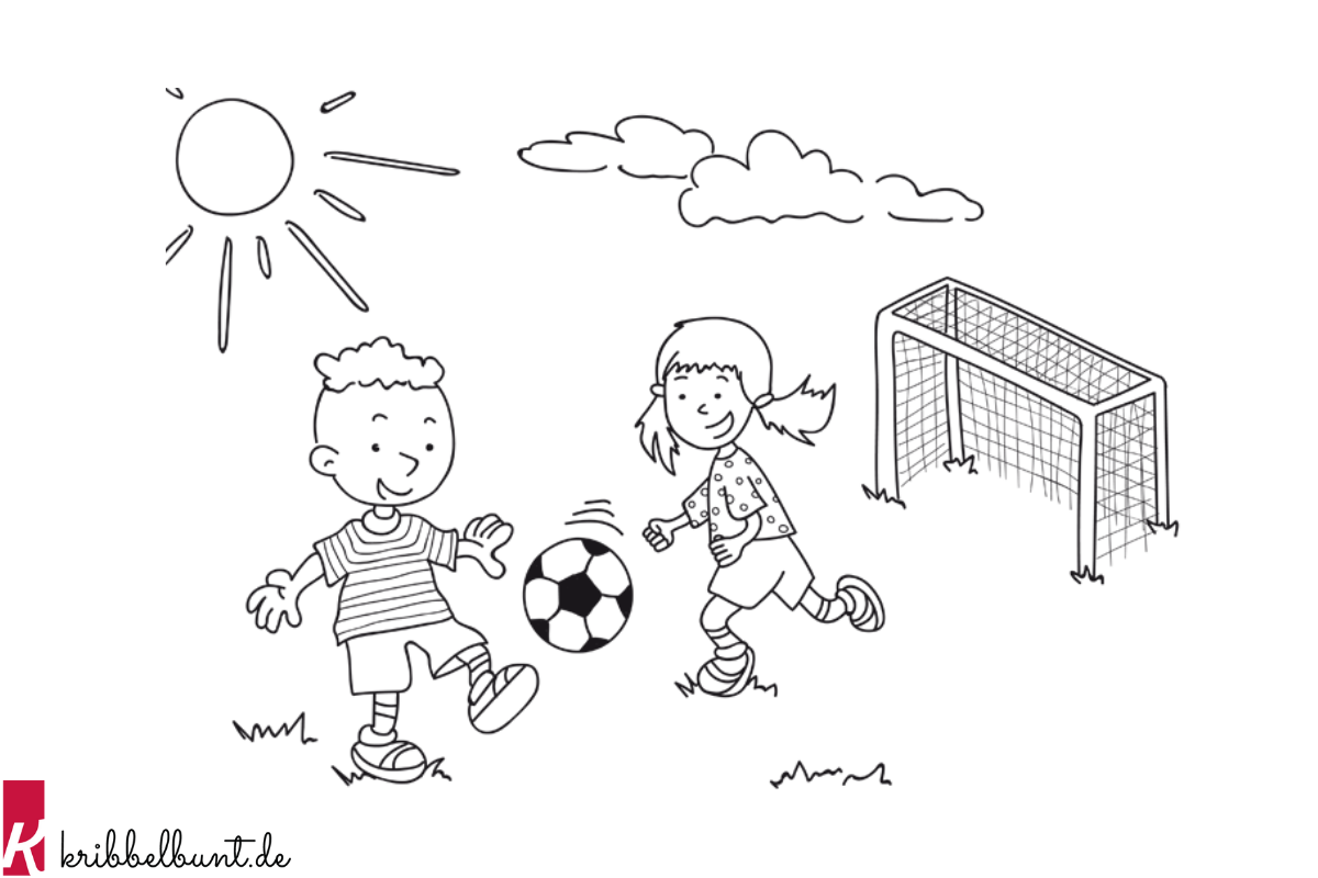 Ausmalbilder Fu ball Kostenlos Als PDF Kribbelbunt Ausmalbilder Fu ball Kostenlos Als PDF Kribbelbunt