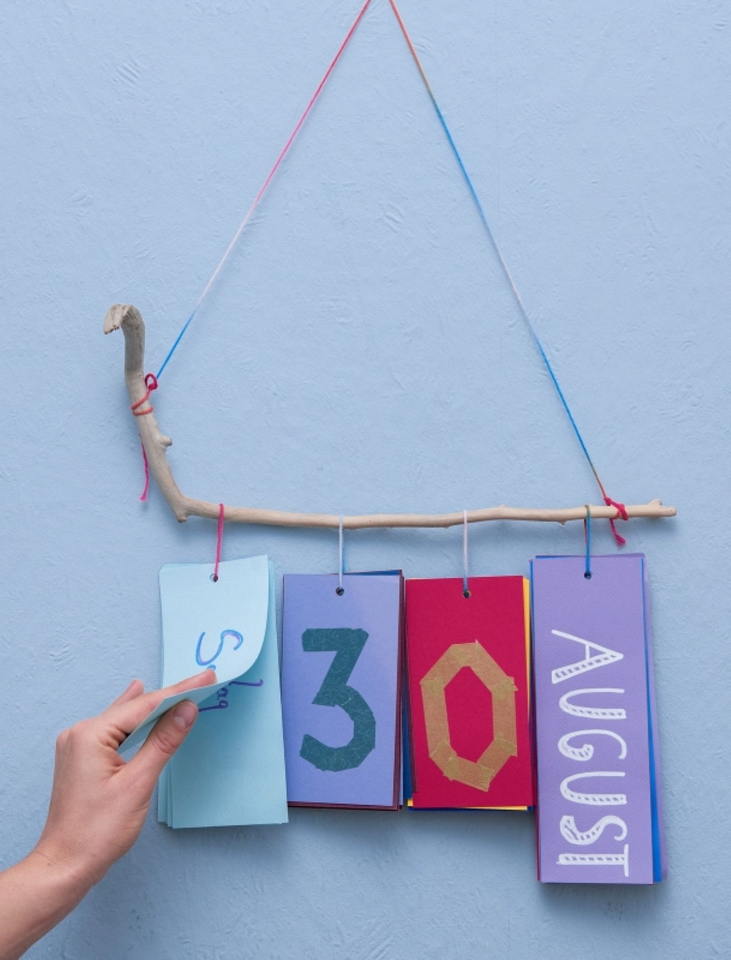 Bastelanleitung Ewiger Kalender GEOLINO 