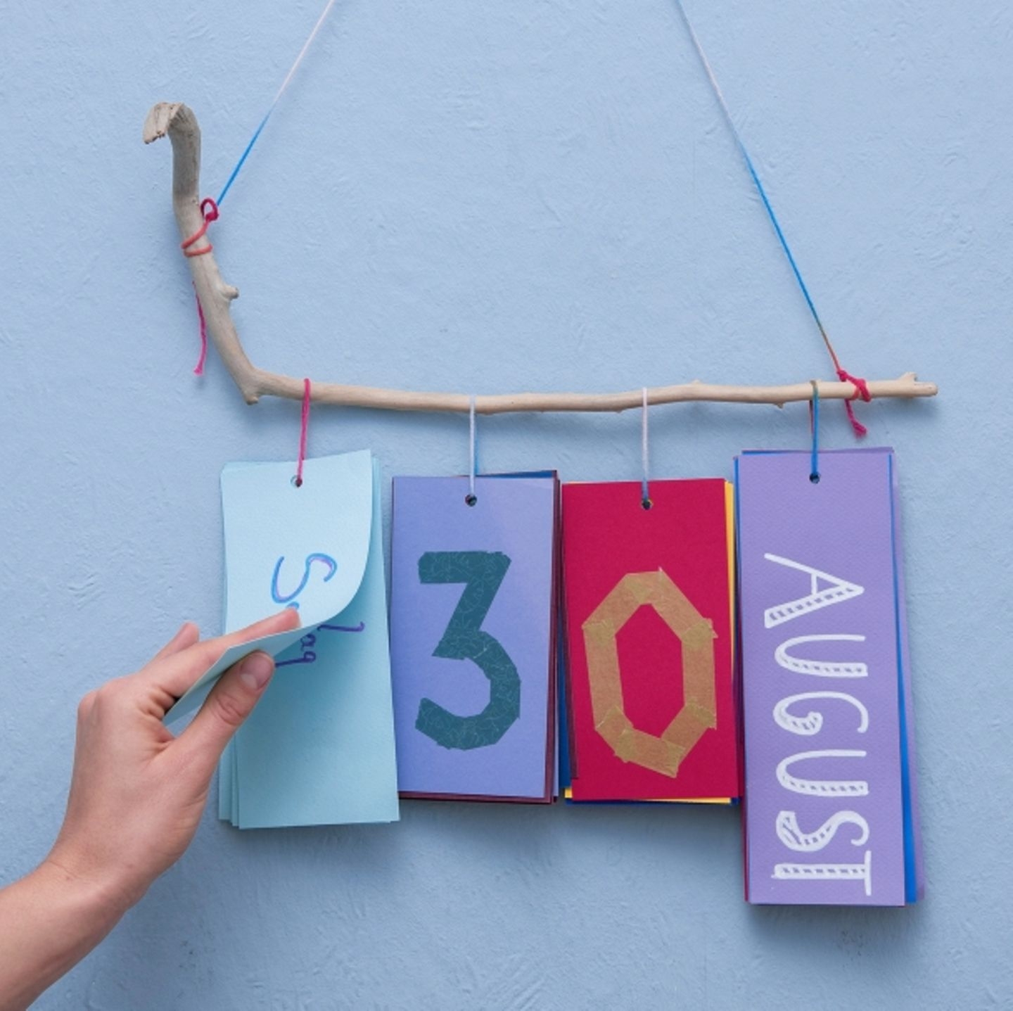 Bastelanleitung Ewiger Kalender GEOLINO 