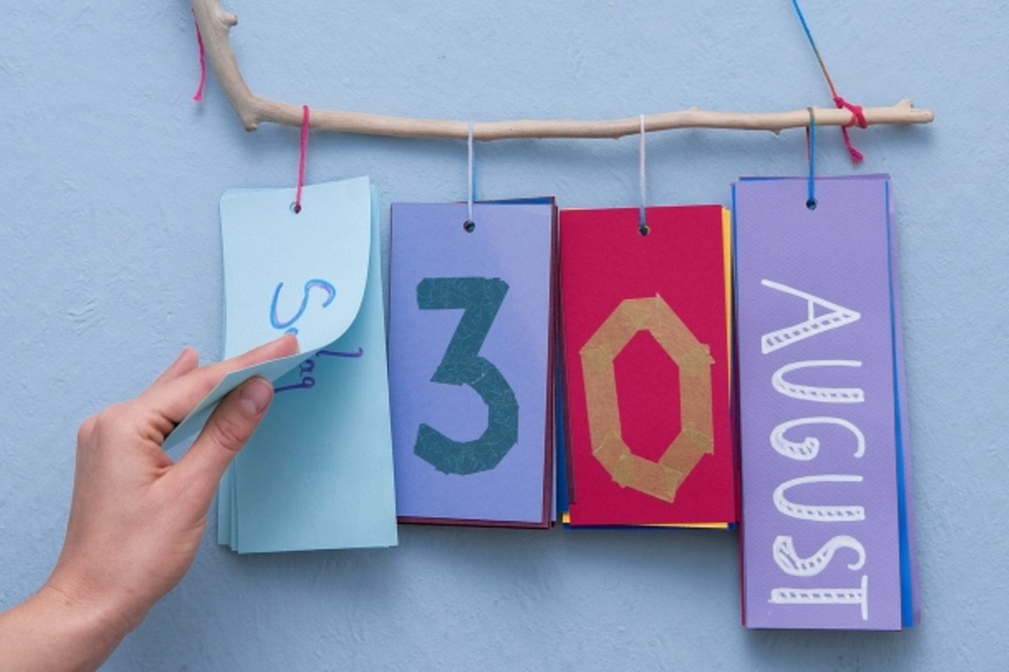 Bastelanleitung Ewiger Kalender GEOLINO 