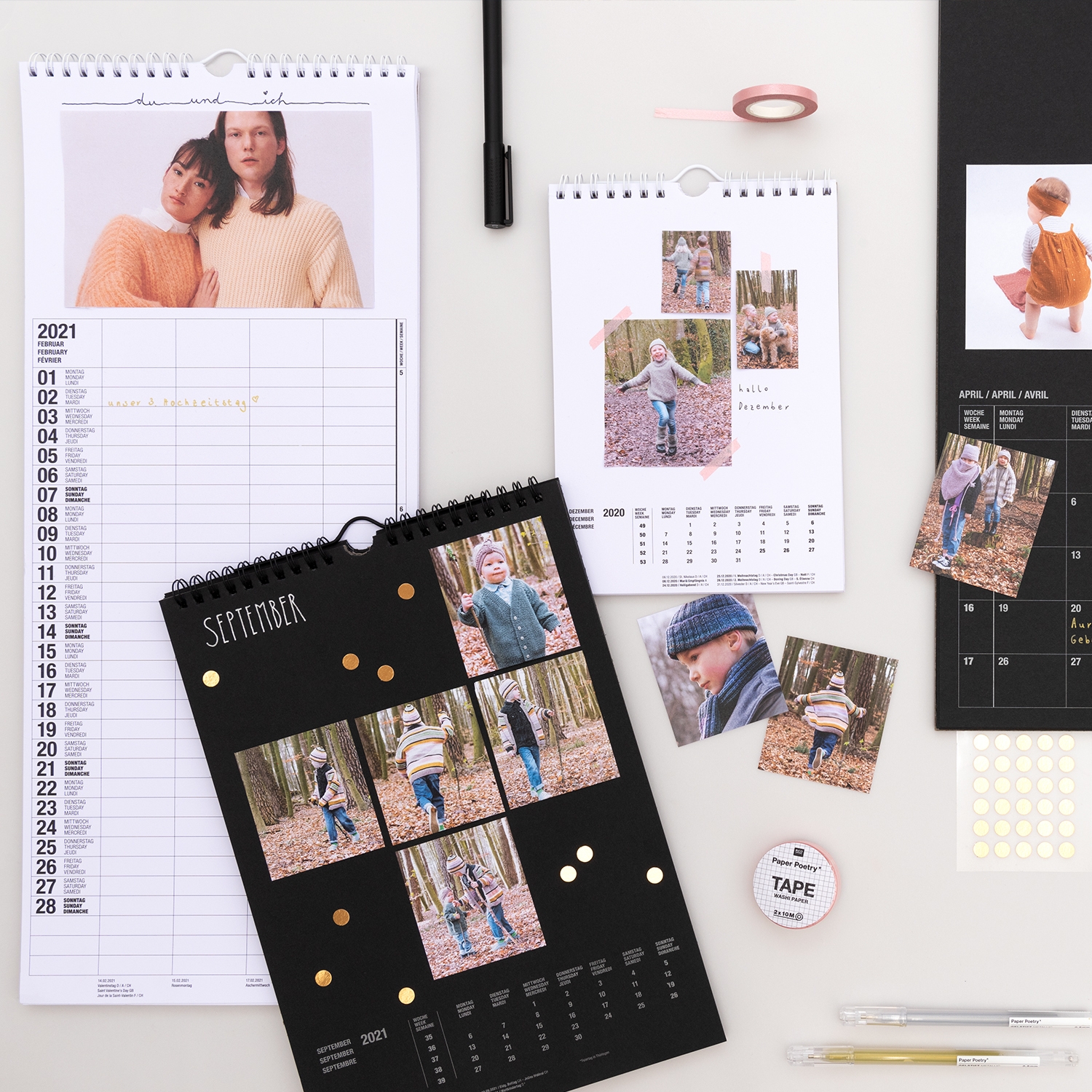 Wandkalender Selber Gestaölten