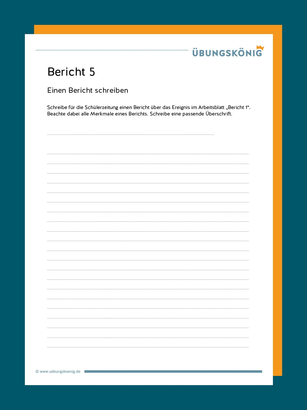 Schreiben 1. Klasse Übungen Kostenlos