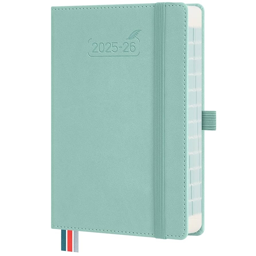 BEZEND 16 Monate Kalender 2025 2026 Sep 25 Dez 26 Tagesplaner 1 Tag 1 Seite Mit Zeitleiste 30 Minuten Takt Tageskalender Din B6 12 X 17 Cm Terminplaner 25 26 Mit PU Leder Hardcover Mintgr n Amazon de B robedarf Schreibwaren