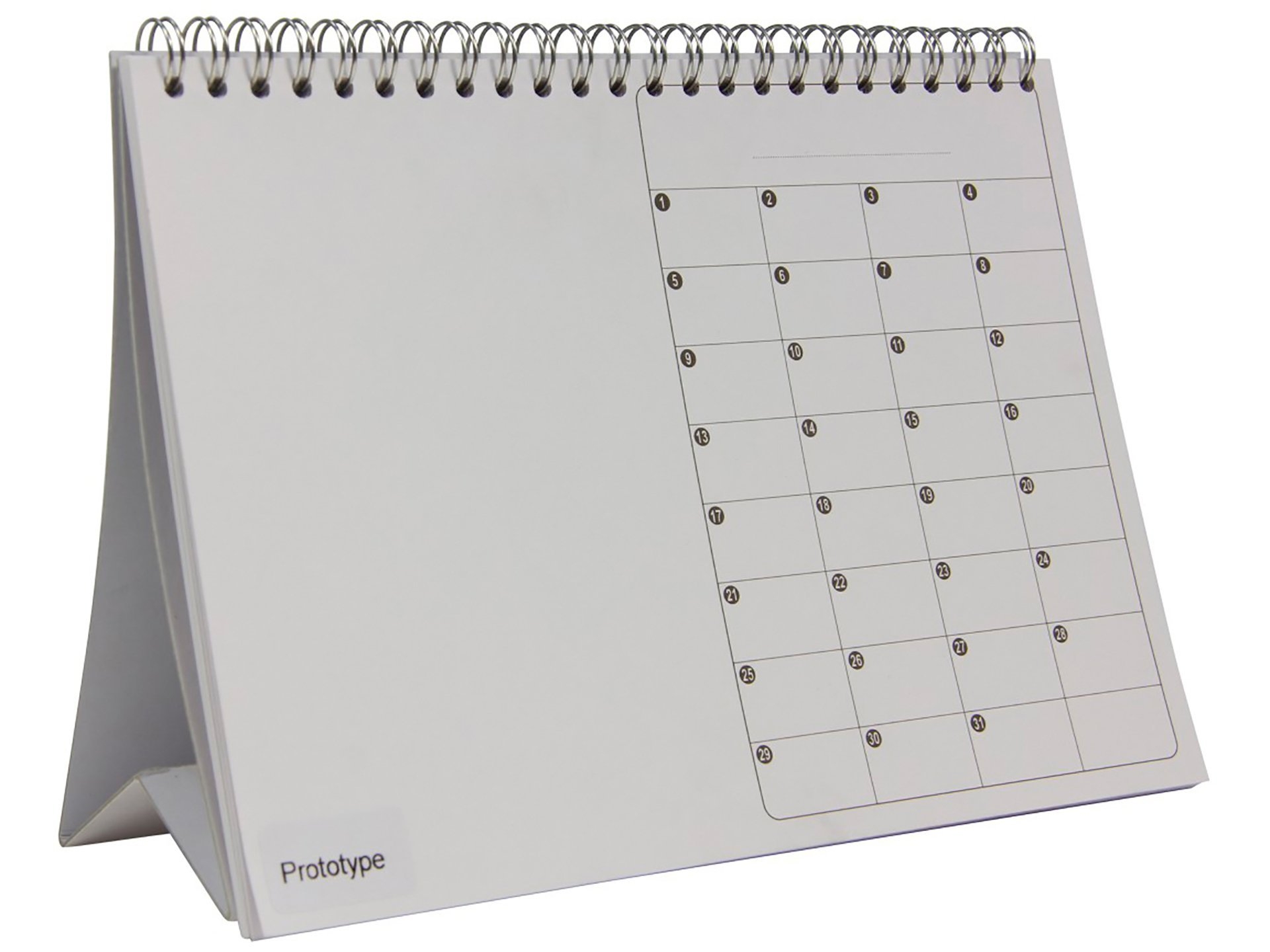 Blanko Tischkalender Zum Selbstgestalten Kaufen Modulor