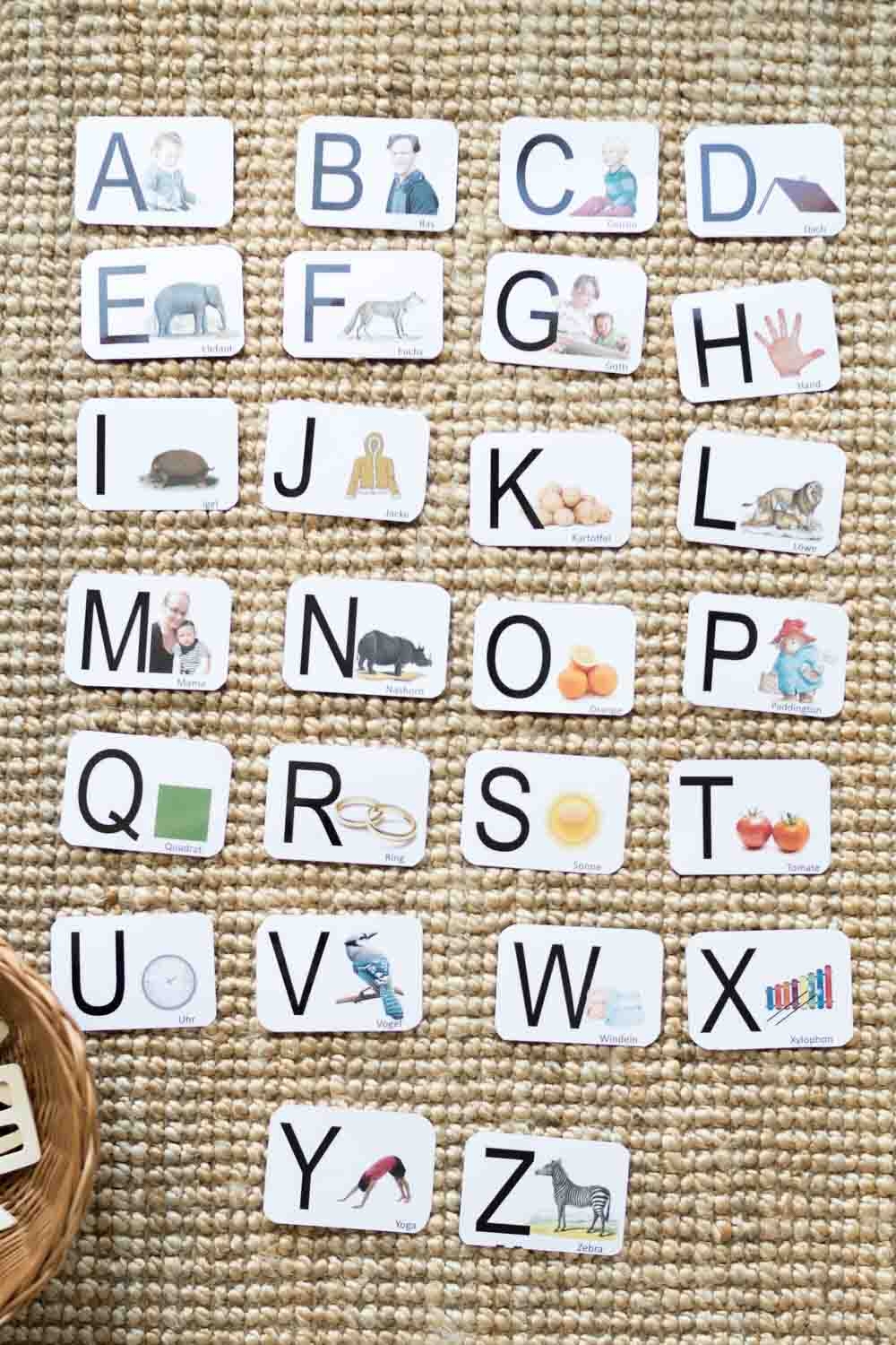 Buchstaben Lernen Mit Pers nlichen DIY Karten inkl Druckvorlagen Buchstaben Lernen Mit Pers nlichen DIY Karten inkl Druckvorlagen