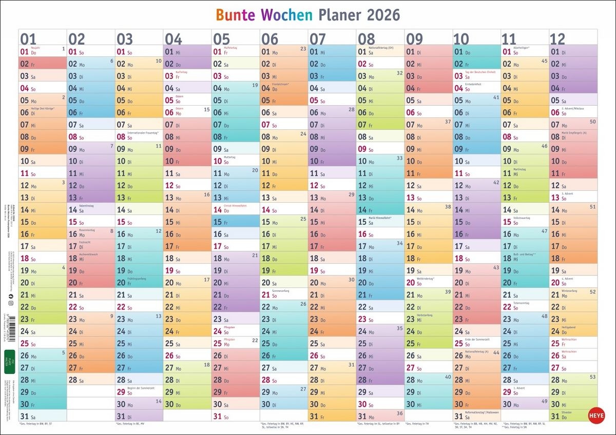 Ostern 2026 Kalenderwoche